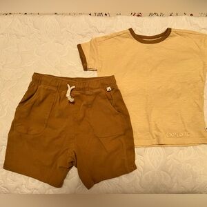 Easy peasy sz 4T short set